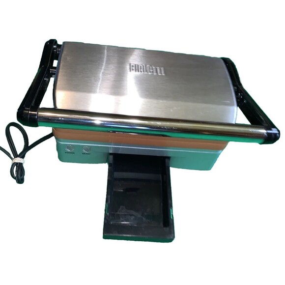 Bialetti Panini Grill Ceramic Copper EUC - Picture 2 of 8
